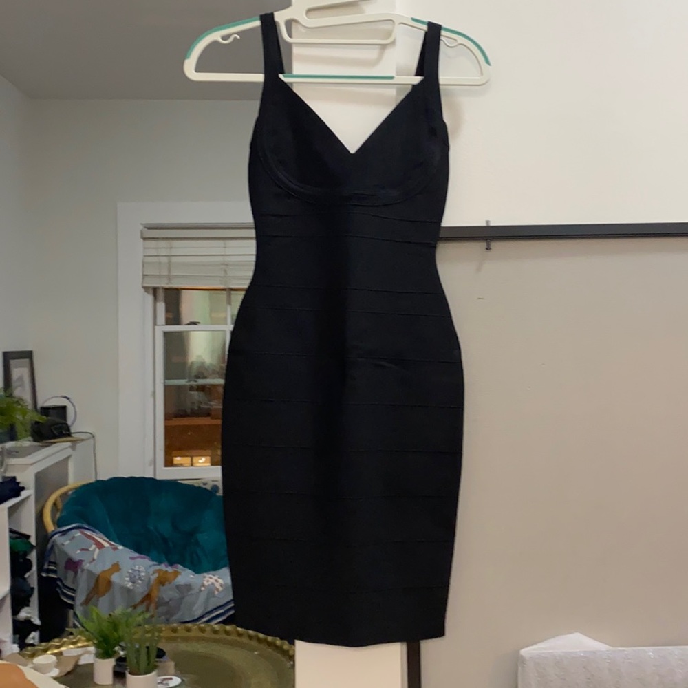 Super Sexy Bandage zip back dress
